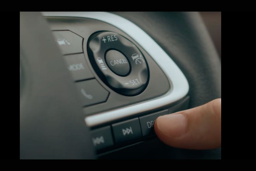 Drive mode button