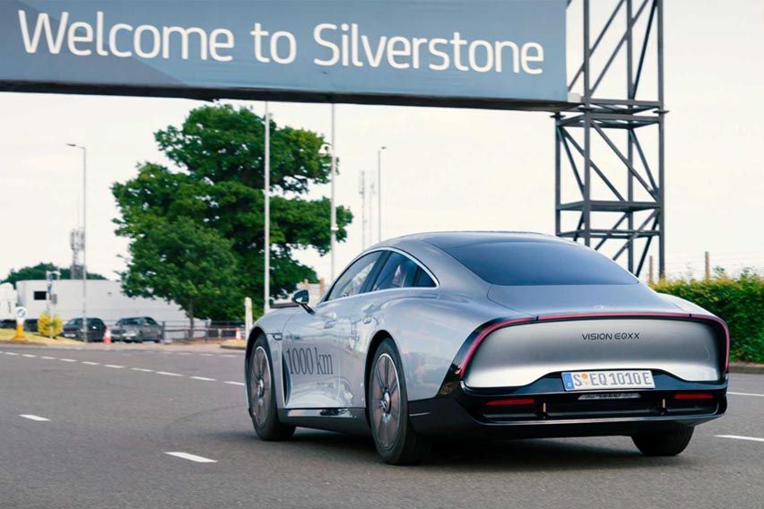 Mercedes-Benz Vision EQXX new range record