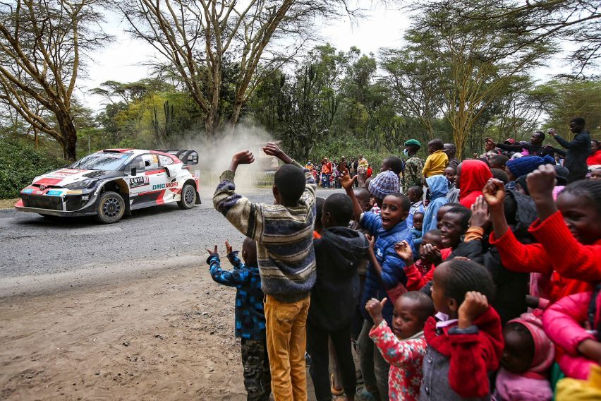 Toyota at Safari Rally Kenya 2022