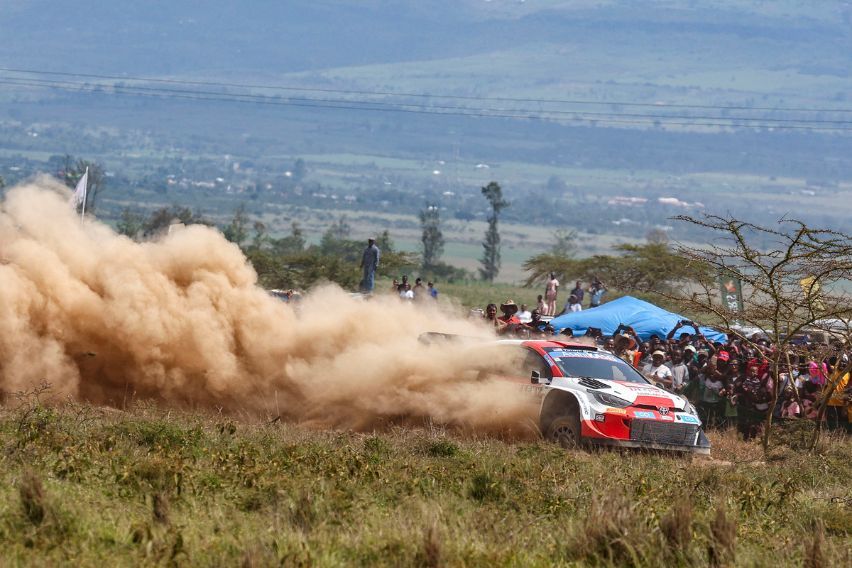 Toyota at Safari Rally Kenya 2022