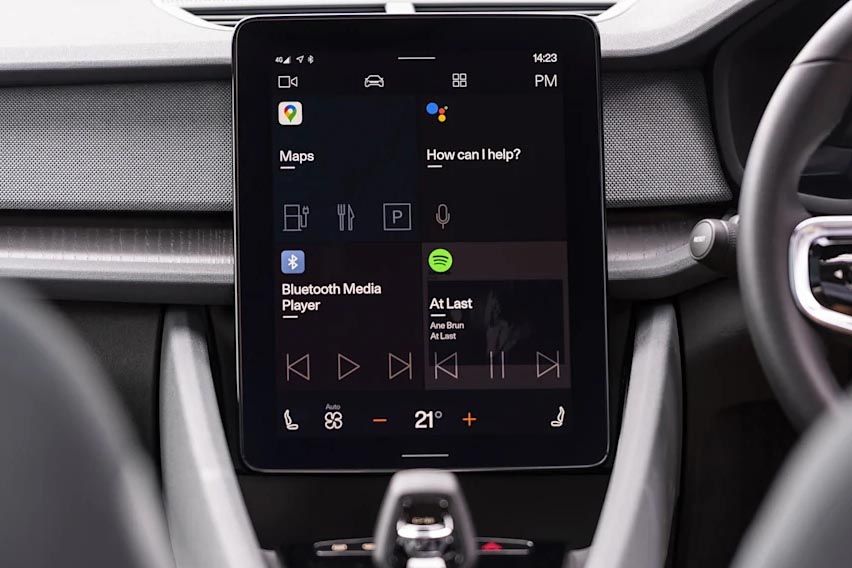 BMW OS 8 with AAOS details