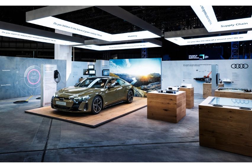 Audi e-tron GT Greentech 