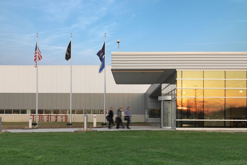 Stellantis engine complex in Trenton, Michigan, USA