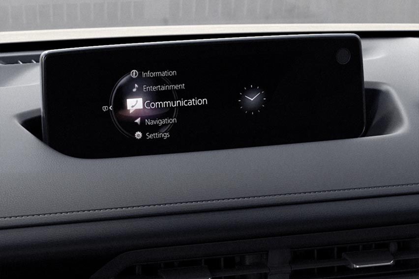 Mazda CX-30 infotainment display