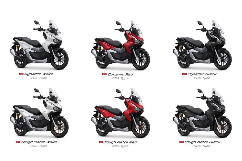 Honda ADV 160 colour options