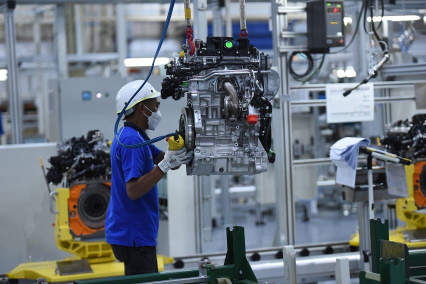 Proton's new engine assembly line 
