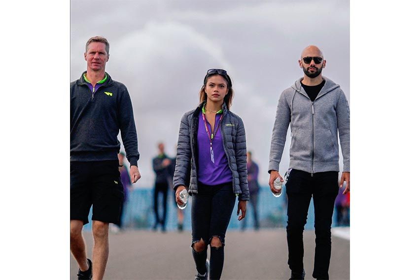 Bianca Bustamante at W Series Silverstone