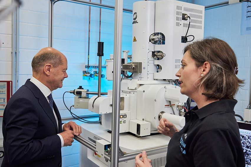 Volkswagen PowerCo cell factory in Salzgitter