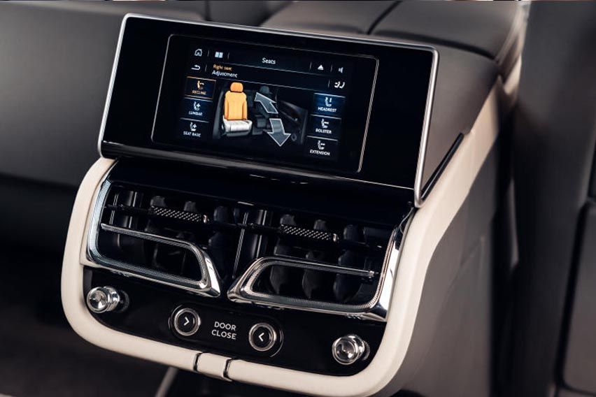 Bentley Airline Seat feature