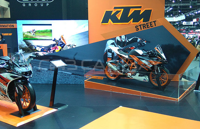 KTM จับมือ Burn Rubber ในงาน Thailand Motor Expo ครั้งที่ 32