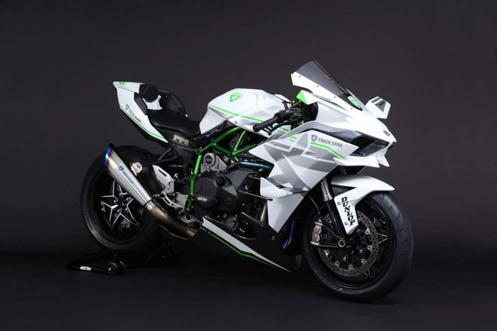 Kawasaki H2R Terbaru Hadir Dalam Corak Warna Putih