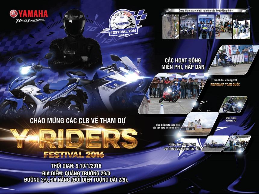 Yamaha Motor sẽ tổ chức Lễ hội Y-Rider