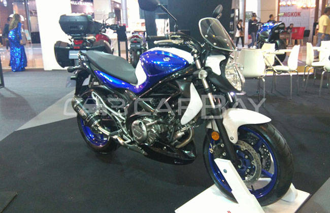 ยลโฉม Suzuki Gladius 650 ในงาน Bangkok Motorbike Festival 2016