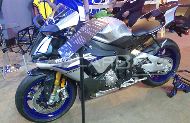Yamaha R1M เปิดตัวให้ยลโฉมแล้วในงาน Bangkok Motorbike Festival 2016