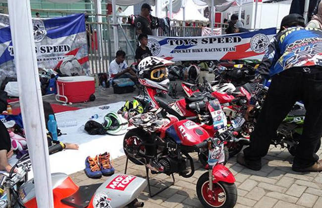 IIMS Spesial Akhir Pekan, Acara Balap Mini GP Diselenggarakan