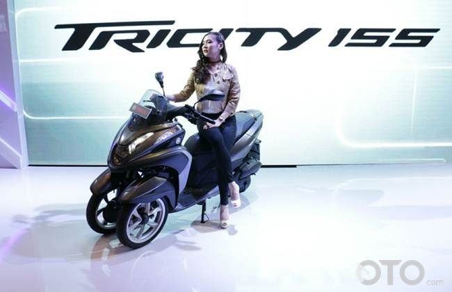 IMOS 2016: Yamaha Perkenalkan Tricity, Skutik Maxi Tiga Roda