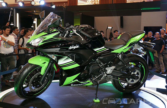 New Kawasaki Ninja 650 introduced in Indonesia at 2016 IMOS