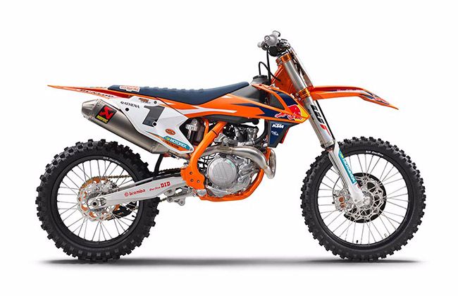 2017 KTM 450 and 250 SX Factory Edition introduced