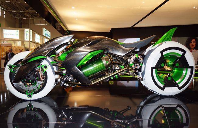 Kawasaki Kembangkan Motor Listrik Bergaya Sport