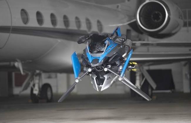 BMW Motorrad Tampilkan Motor Terbang