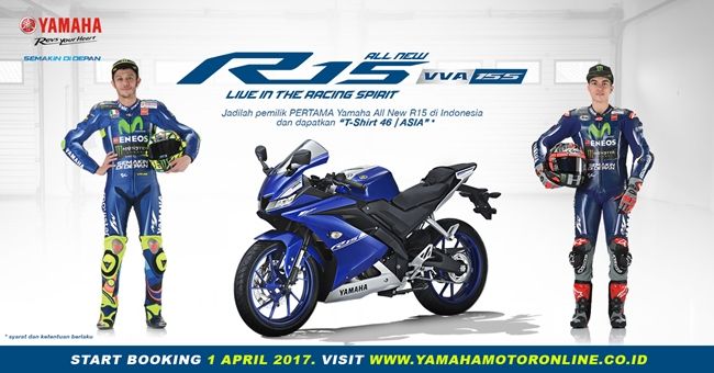 Yamaha Buka Booking Online R15!