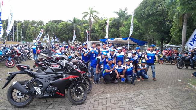 Kejutan Suzuki GSX-R150 dan GSX-S150 di Tumplek Blek