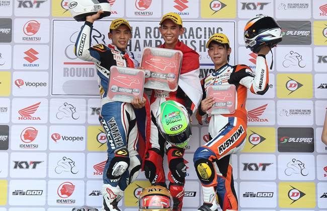 Honda CB250RR Pembalap Indonesia Tercepat di Malaysia