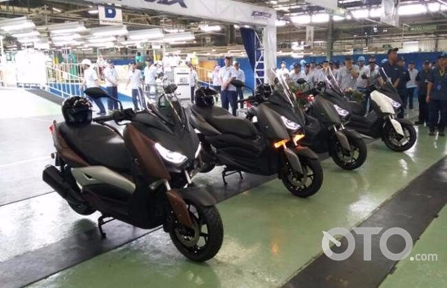 Yamaha XMax Buatan Indonesia Diekspor Ke Seluruh Dunia