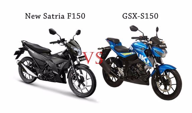 Pilih Suzuki Satria F150 Black Predator atau GSX-S150?