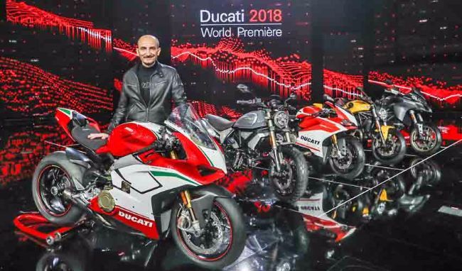 Empat Motor Ducati Meluncur Sekaligus!