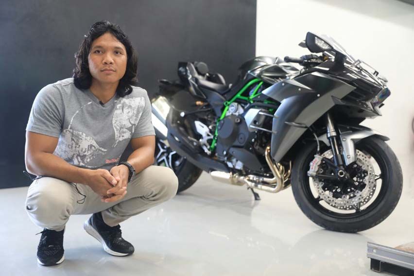 Amin Andrianto, Pemilik Kawasaki Ninja H2 Carbon Seharga Rp 835 juta
