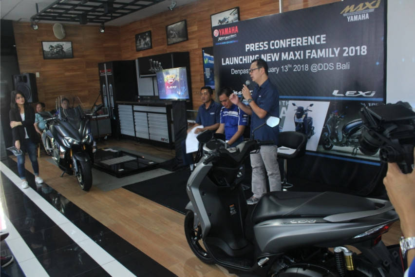 Incar Orang Asing, Yamaha Luncurkan Lexi di Bali