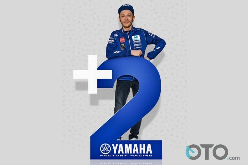 MotoGP: Yamaha dan Rossi Perpanjang Kontrak 2 Tahun