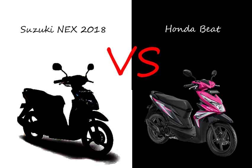 Suzuki Nex 2018, Tantang Raja Skutik Honda Beat
