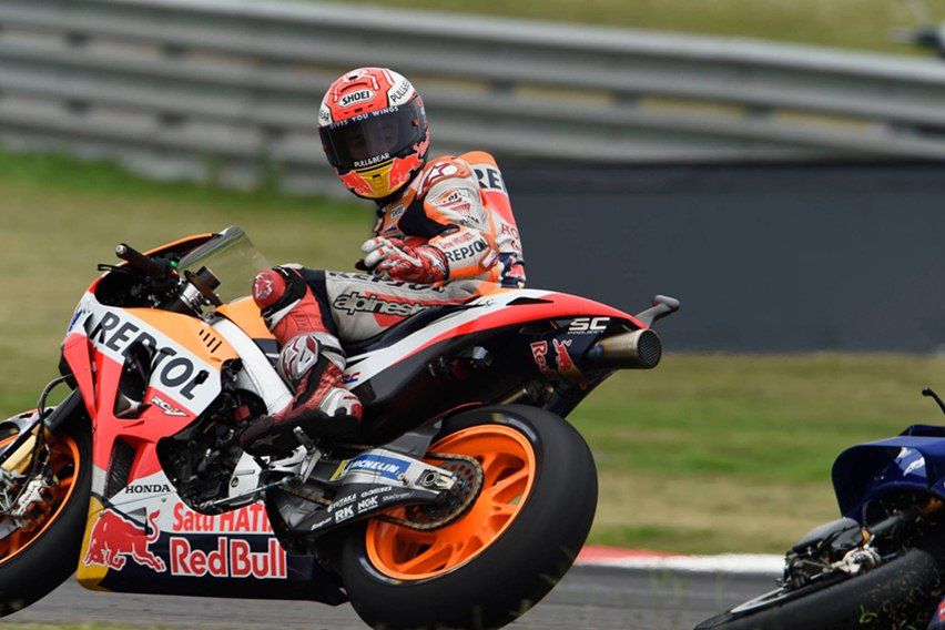 MotoGP: Kontroversi Aksi Nyeleneh Marquez di GP Argentina