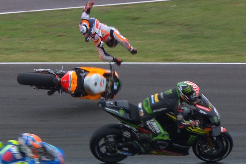 MotoGP: Insiden Zarco dan Pedrosa Berujung Ruang Operasi