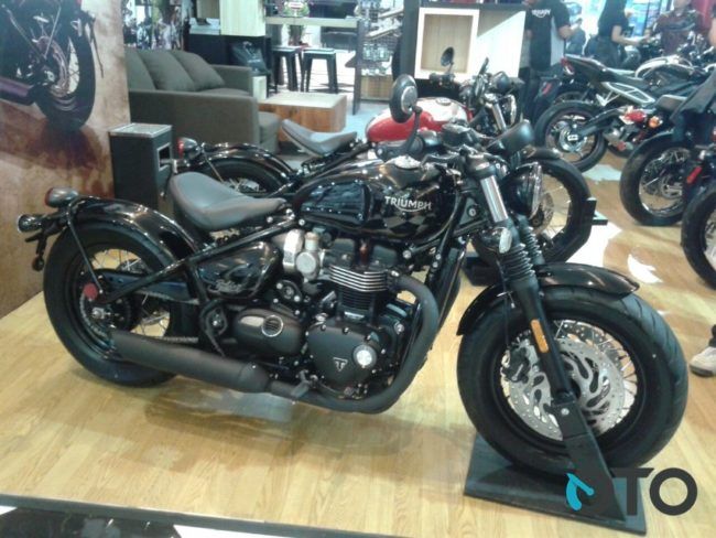 IIMS 2018: Triumph Bonneville Bobber Black dan Street Triple RS Meluncur! IIMS 2018: Triumph Bonneville Bobber Black dan Street Triple RS Meluncur!