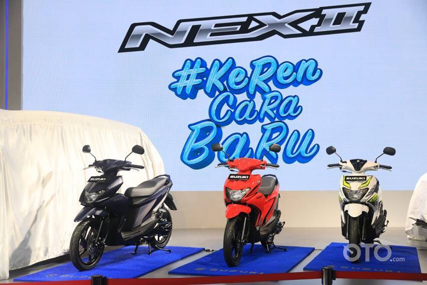 IIMS 2018: Mampukah Suzuki Nex II Bunuh Honda Beat?