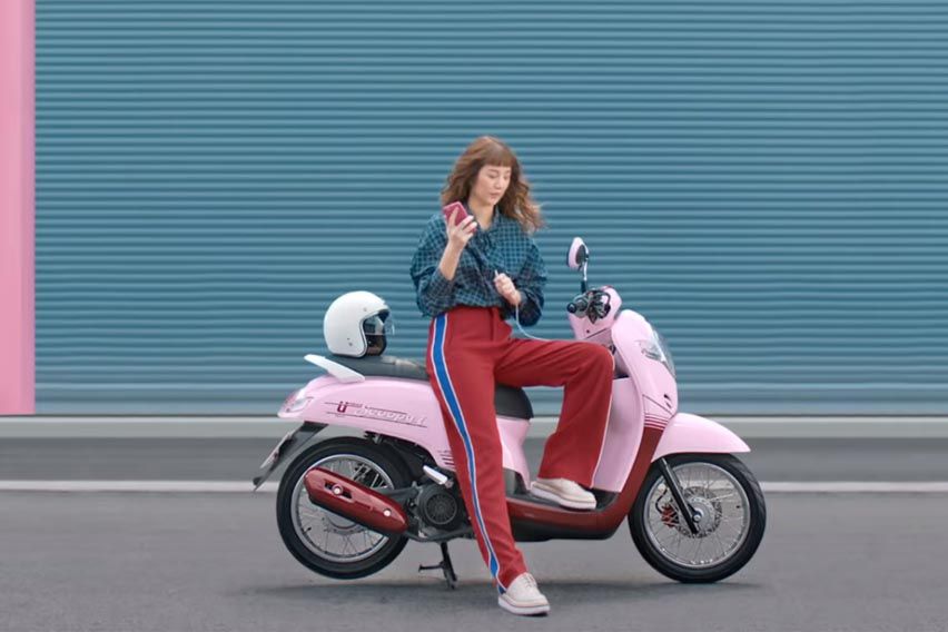 Warna-Warni Honda Scoopy di Thailand, Ada Merah Muda!
