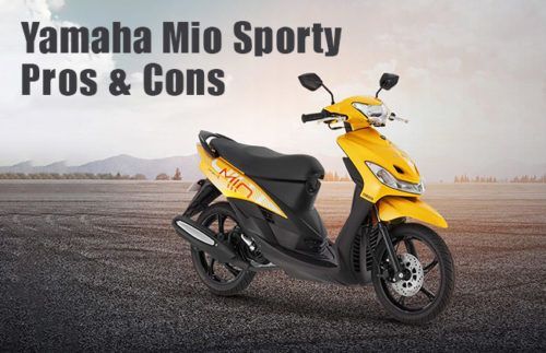 Yamaha Mio Sporty: Pros & cons