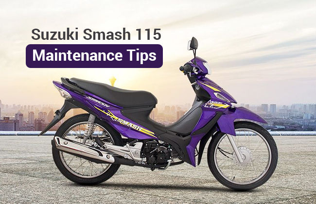 Suzuki Smash 115 - Maintenance tips