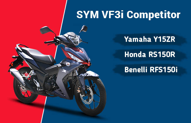 SYM VF3i and its three compititors  - The moped fight you can not miss 