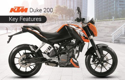 KTM Duke 200 - Features that impress