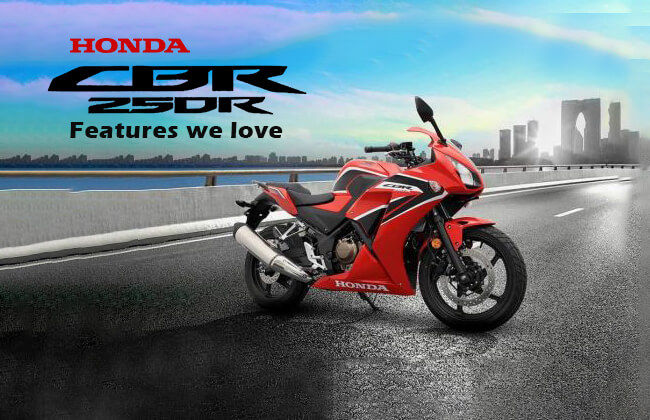 Honda CBR250R the sports bike that loaded with practicality