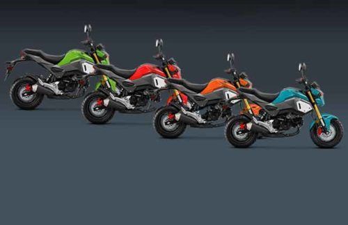 Honda MSX 125 SF is now available in new colors