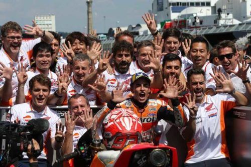 MotoGP: Marquez Raja Sachsenring, Selebrasi di Depan Pendukung Rossi