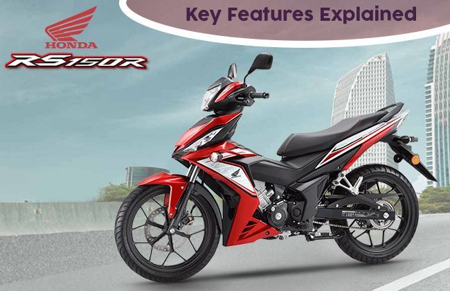 Honda RS150R - Key features explained