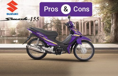 Suzuki Smash 115: Pros & cons