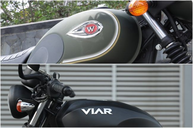 GIIAS 2018 Komparasi Viar Vintech 200 Vs Kawasaki W175, Pilih Mana?