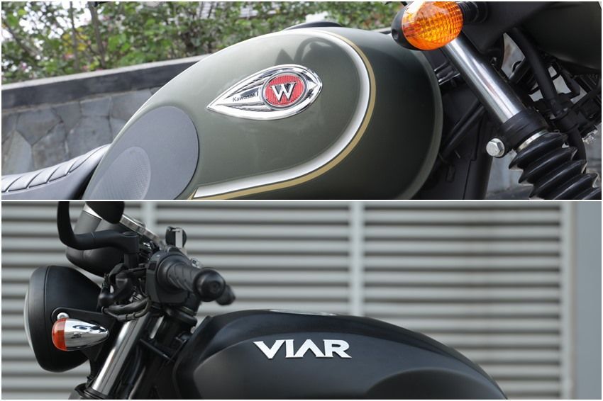 GIIAS 2018: Komparasi Viar Vintech 200 Vs Kawasaki W175, Pilih Mana?